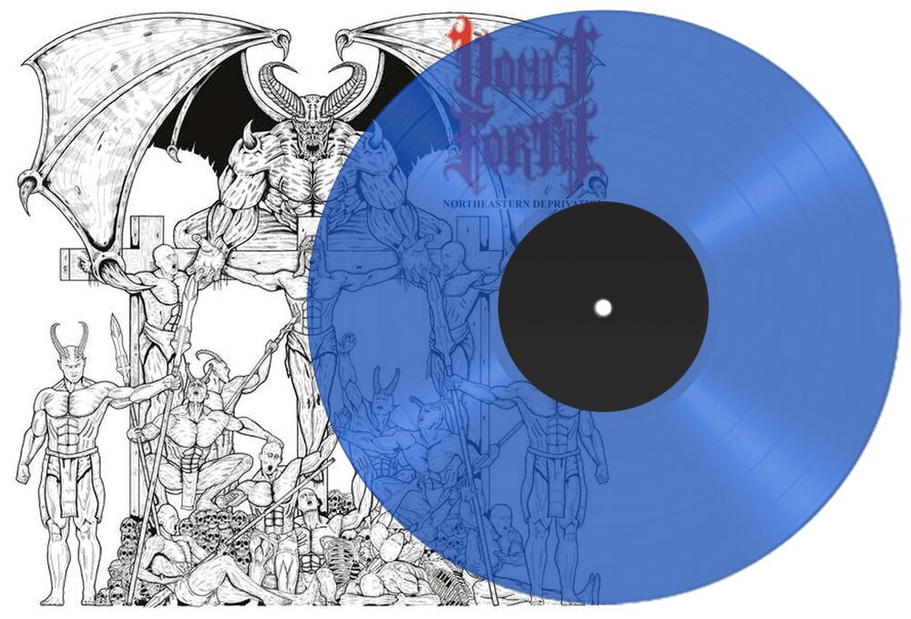 Vomit Forth - Northeastern Deprivation. Ltd Ed. Blue vinyl.